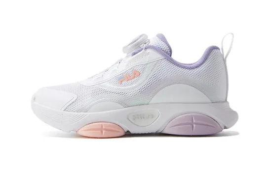 Детские кеды PS Low-top Белые/фиолетовые Anta, фиолетовый