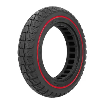 Электрический самокат 10 дюймов 10x2.0 шина для Xiaomi M365 1 S Pro Pro 2 E-Scooter резиновая сплошная шина амортизирующая нескользящая шина аксессуар чёрный