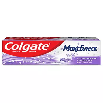 Зубная паста Макс Блеск со сверкающими кристаллами 100 мл Colgate