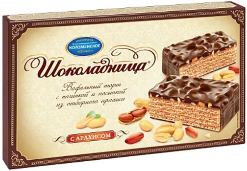 Торт Шоколадница с арахисом Коломенское