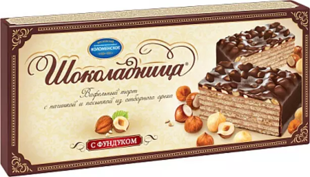 Торт с фундуком Шоколадница