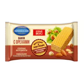 Вафли с орехами Коломенское