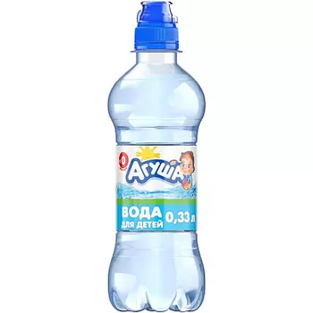 Вода д/детей 330г Агуша