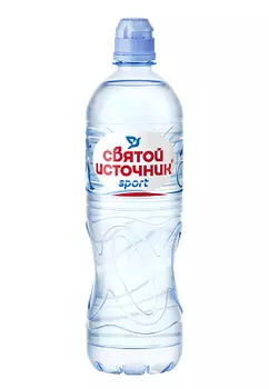 Вода минеральная Без газа спорт Святой Источник