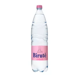 Вода минеральная природная питьевая лечебно-столовая газированная Birute 1.5 л.