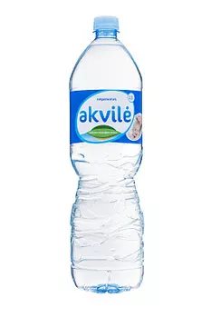Вода минеральная природная питьевая столовая негазированная Akvile 1.5 л.