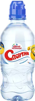 Вода негазированная Спортик Святой Источник