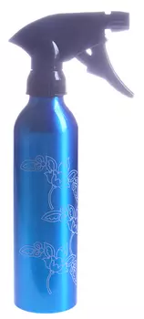 HAIRWAY Распылитель Flowers алюминиевый для воды 250 мл синий