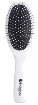 HAIRWAY Щетка Glaze массажная на пластмассовой основе, металлические штифты, 13 рядов