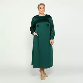 Платье с пуговицами на спине