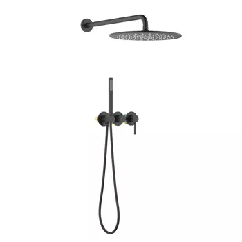 Душевая система Timo Saona SX-2349/03SM черный матовый