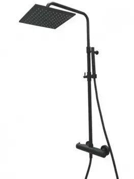 Душевая система Webert Elio EL980515560METAL черный