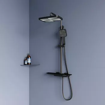 Душевая стойка RGW Shower Panels SP-34 51140134-04, черный