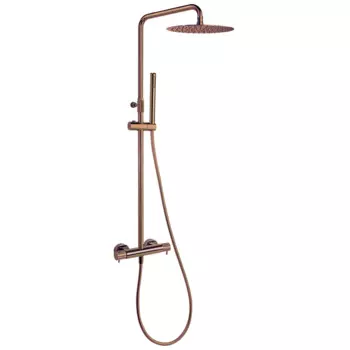 Душевая система RamonSoler Odisea joya 595401RM300CUC медь , термостат