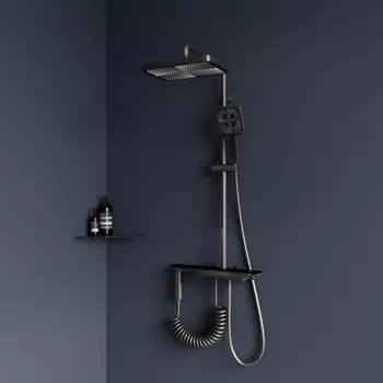 Душевая система RGW Shower Panels 51140135-11 серый