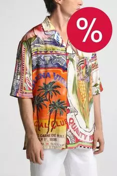Рубашка с коротким рукавом с принтом Desigual