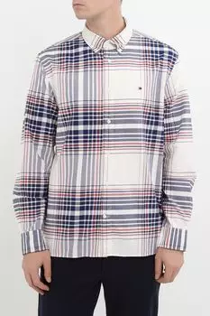 Рубашка хлопковая в клетку Tommy Hilfiger