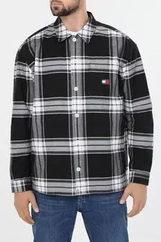 Рубашка хлопковая в клетку Tommy Jeans