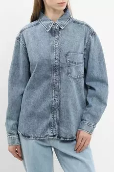 Рубашка джинсовая с эффектом потертости Marc O'Polo Denim