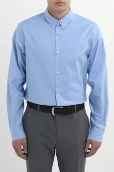Рубашка хлопковая в полоску Calvin Klein