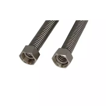Подводка газовая сильфонная диэлектрическая Tuboflex 1/2" ВР 150 см нержавеющая сталь