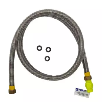 Подводка газовая сильфонная диэлектрическая Tuboflex 1/2" ВР 300 см ПВХ