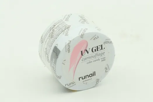 УФ-гель Ru Nail Professional розовая карамель камуфлир д/моделир/уплот/выравн ногтей 15 г