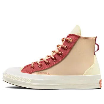 Кроссовки chuck 70 high 'colorblock overlay - rhubarb pie' Converse, красный