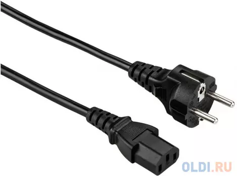 Exegate EP280648RUS Кабель питания ExeGate Power PC-3P (Евровилка Schuko->С13) VDE-250V-3*0.5mm2, медь, черный, 3м.