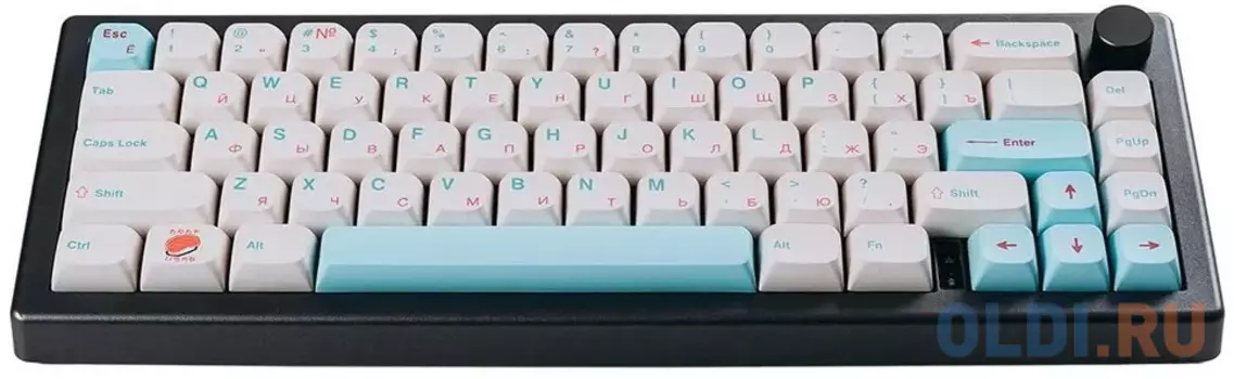 EK68 Keyboard Gateron Pro 2.0 Yellow Black Sushi