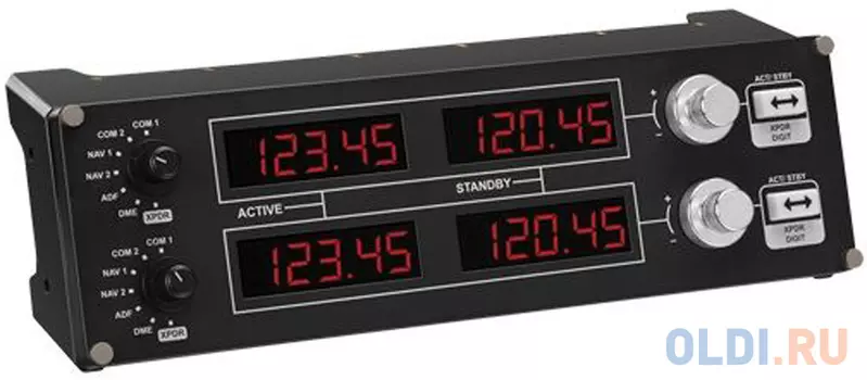 Джойстик Logitech G Saitek Pro Flight Radio Panel радиопанель для авиасимуляторов 945-000011