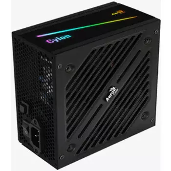 Блок питания Aerocool 400W CYLON 400 80+ (ATX, 24+4+4 pin, Fan 120mm, RGB, RTL) (CYLON 400)