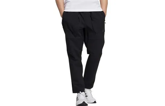 Спортивные штаны мужские черные Adidas, черный