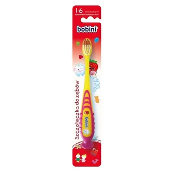 Зубная щетка для детей 1-6 лет. Bobini