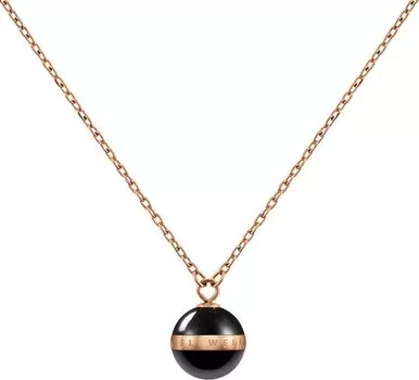 Колье Daniel Wellington Aspiration-Necklace-Black-RG
