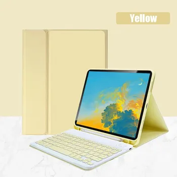 Bluetooth-клавиатура для iPad Pro 12,9 11 2021 2020 Air5/4 10th 10,2 9/8/7 2018 2017 5 6th 11 10,5 9,7 Air 3 2 Mini 4 5 6 защитная крышка