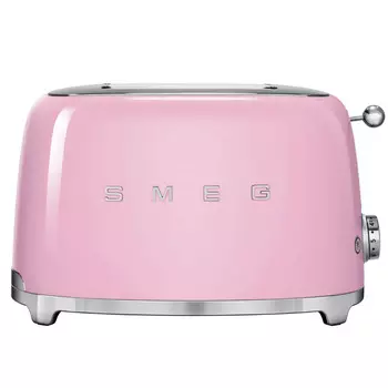 Тостер на 2 ломтика Smeg 50’s Style, розовый