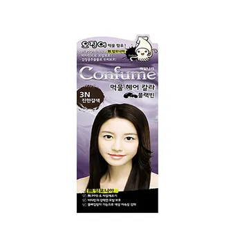 Краска для волос Fruit Nara Confume Squid Ink Hair Black Bean - 4Colors 1.#1N Black