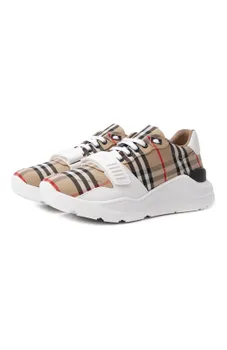 Текстильные кроссовки Ramsey Burberry