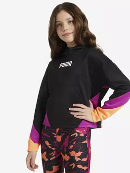 Худи для девочек PUMA Runtrain, Черный