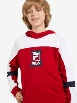 Худи для мальчиков FILA, Красный, размер 128