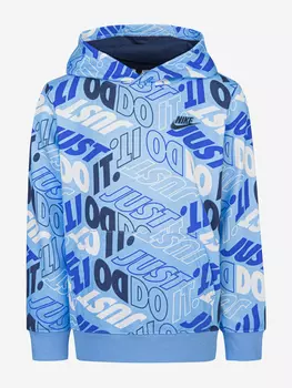 Худи для мальчиков Nike Block Aop, Синий