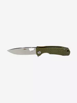 Honey Badger Flipper D2 L с зелёной рукоятью, Зеленый
