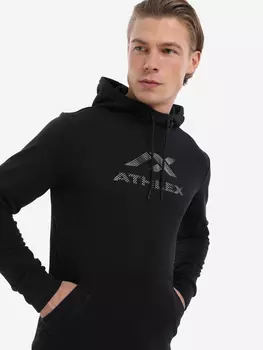 Худи мужское Athlex Sportlife, Черный