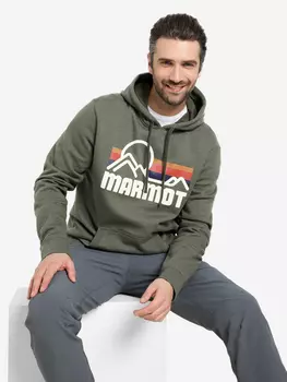 Худи мужская Marmot Coastal, Зеленый, размер 58-60
