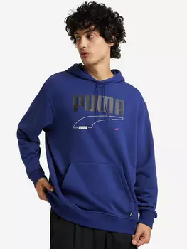 Худи мужская PUMA Rebel, Синий, размер 48-50