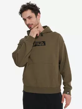 Худи мужское оверсайз FILA, Коричневый