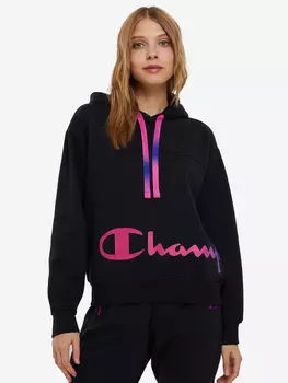 Худи женская оверсайз Champion, Черный