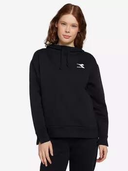 Худи женское Diadora Slit, Черный