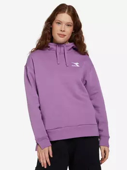 Худи женское Diadora Slit, Фиолетовый